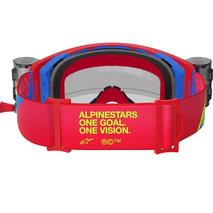 Masque cross Alpinestars SUPERTECH CORP ROLL OFF 2025 - Rouge / Bleu