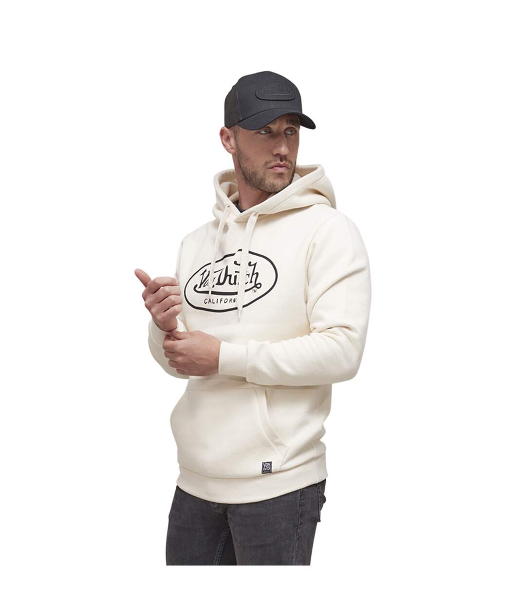 Sweat avec capuche en coton homme Brand