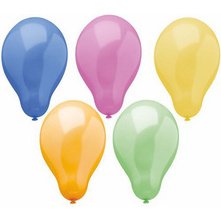 Ballon de baudruche 'Trend', couleurs assorties