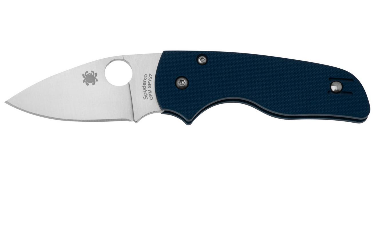 Spyderco Lil' Native CPM SPY27 C230GPCBL Cobalt Blue G10 zakmes