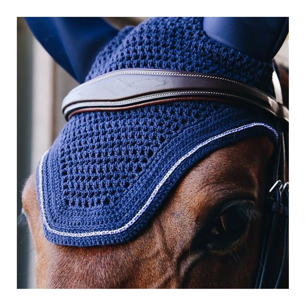Kentucky WELLINGTON SPARKLING - Bonnet anti-mouches dark navy