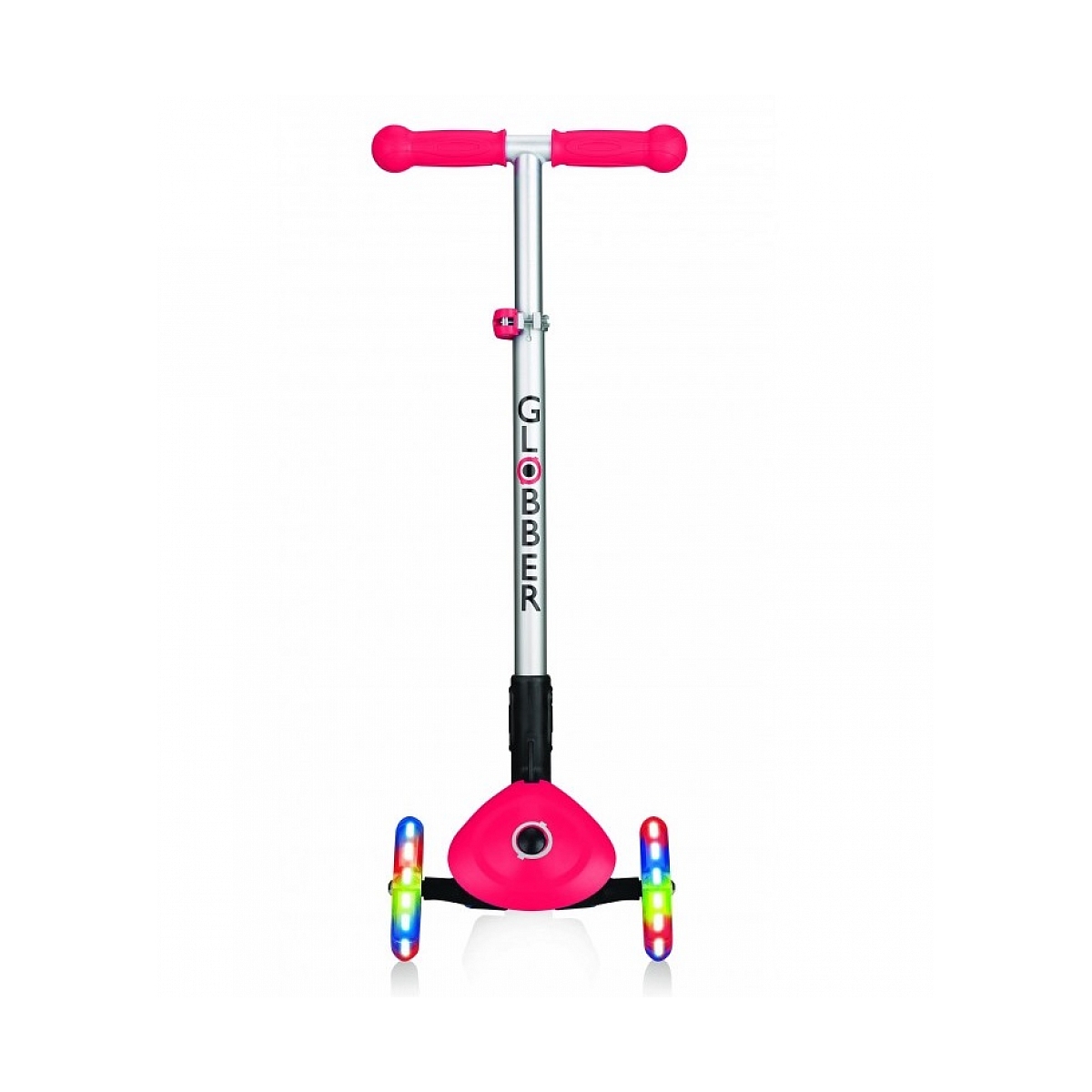 Trottinette primo pliable lights red