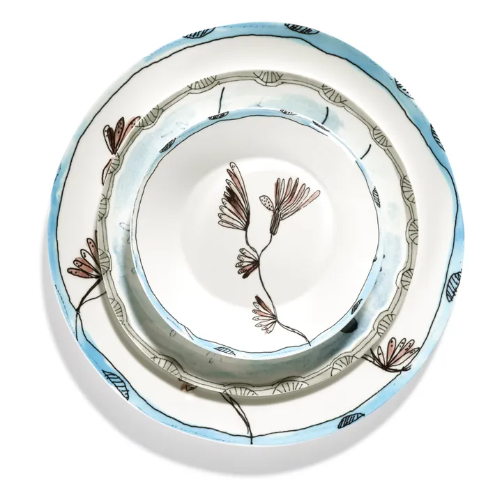 Serax Assiettes Camelia, Serax for Marni - Set de 2 | Aubergine