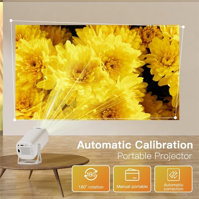 S40 Ultra Android Gaming Projektor LED 1024x600P 120 ANSI Lumen 30-100