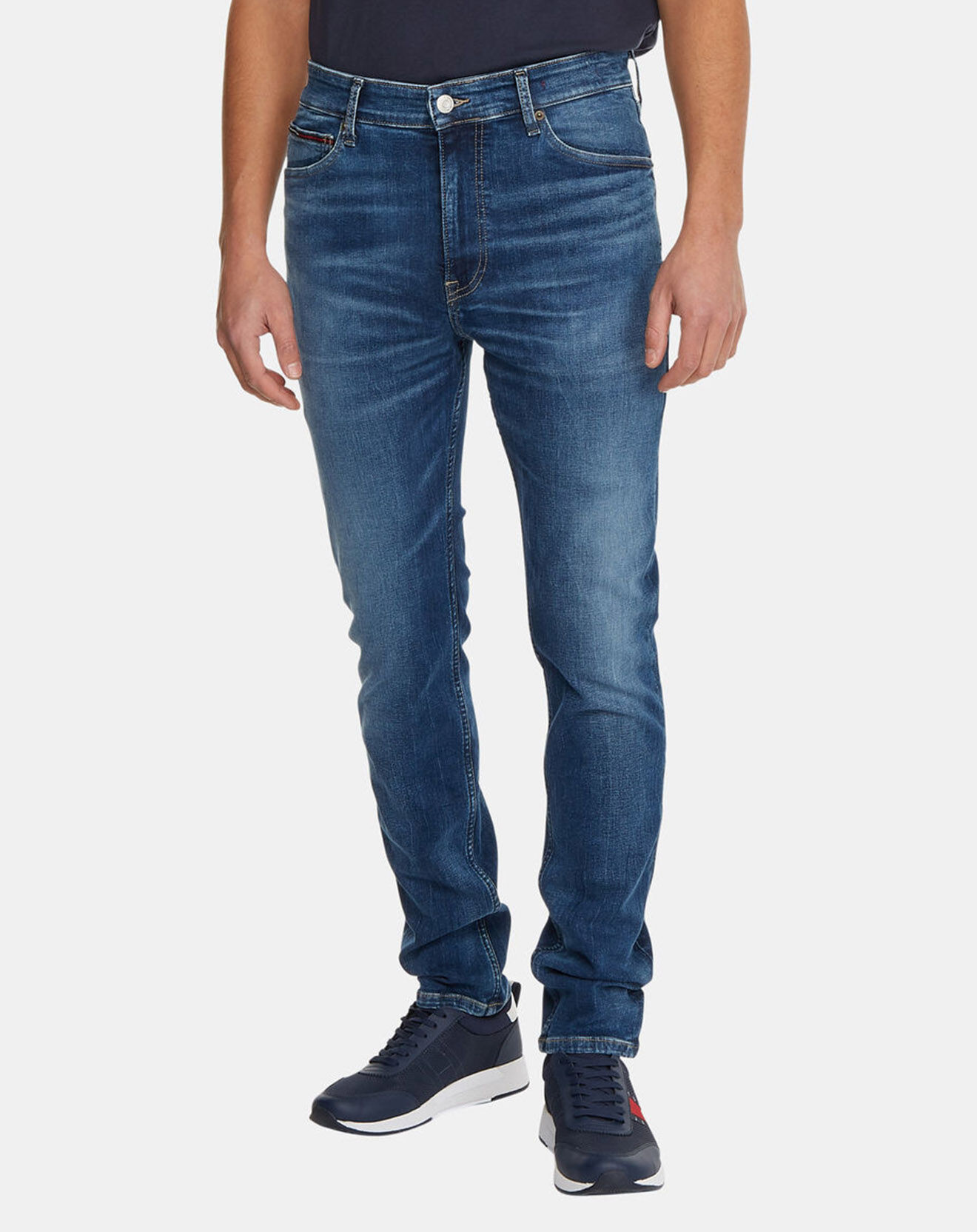 Tommy Jeans Jean skinny Simon Bf1251 bleu