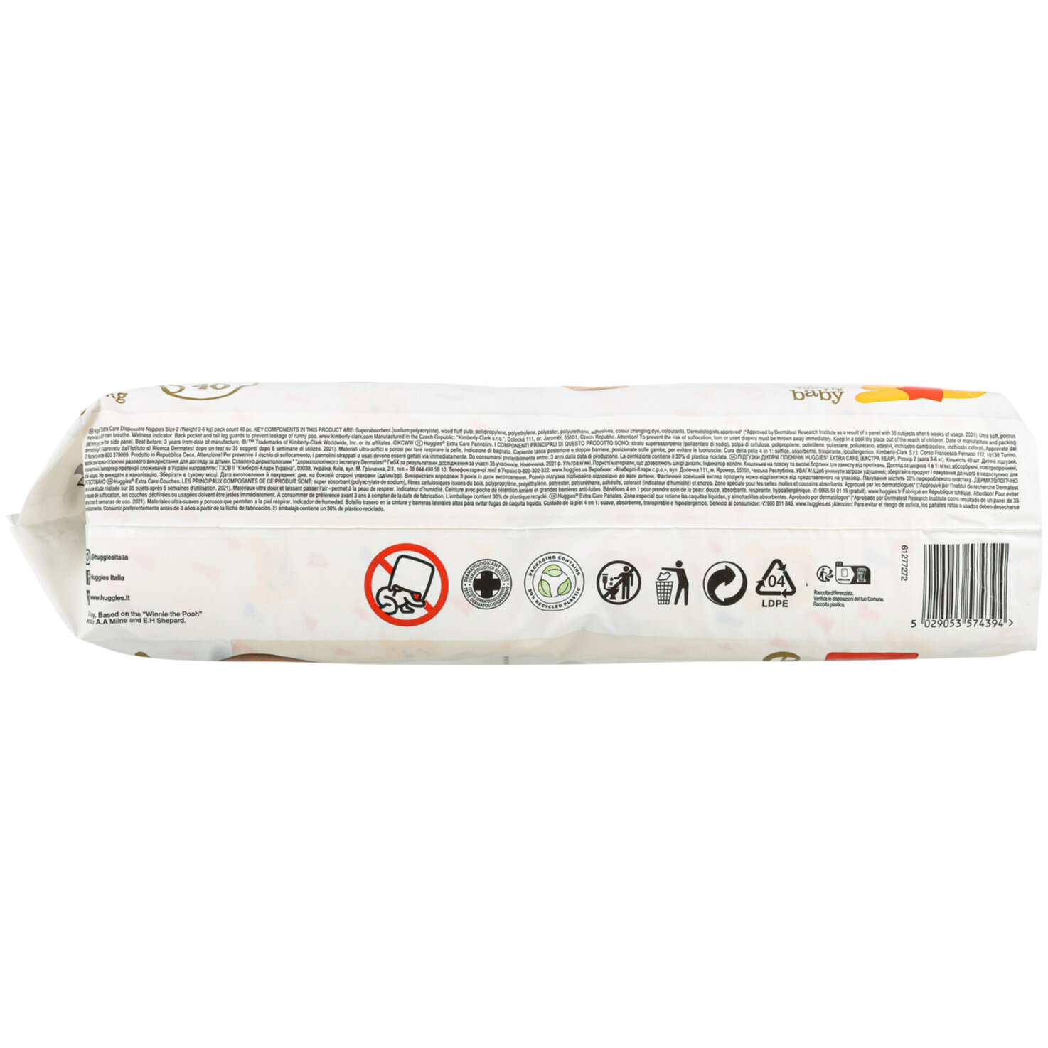 Huggies extra care Windeln Grösse 2