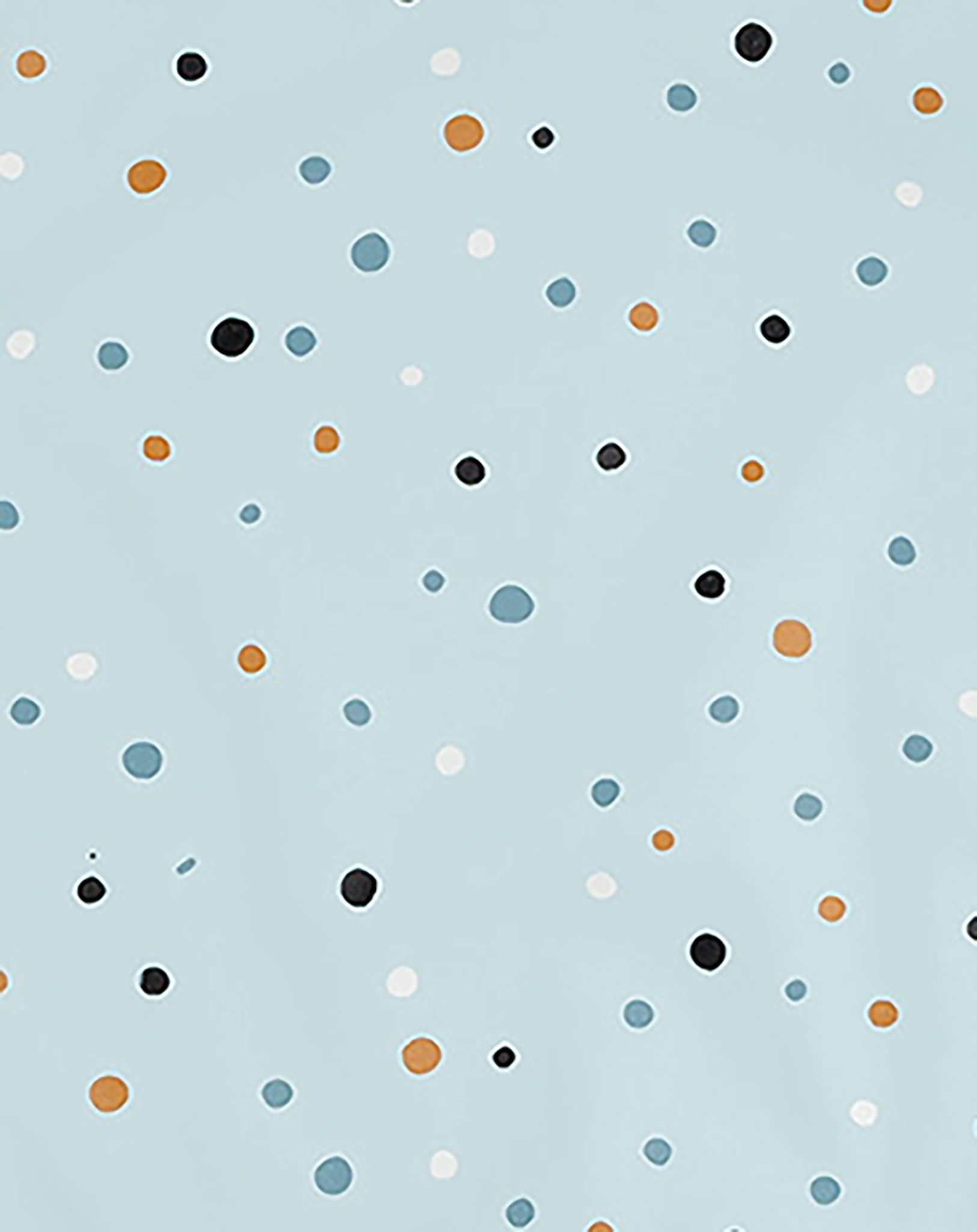 Ärmel-Lätzchen HAPPY DOTS in blau