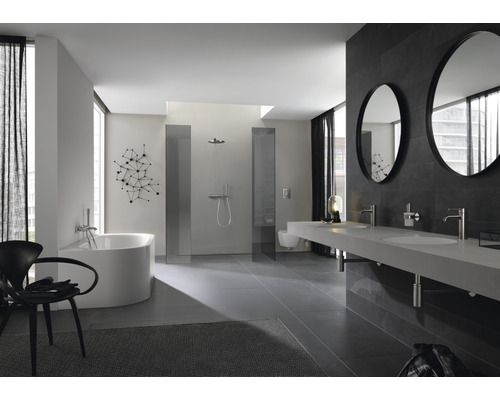 GROHE ESSENCE supersteel matte wastafelmengkraan 23589DC1