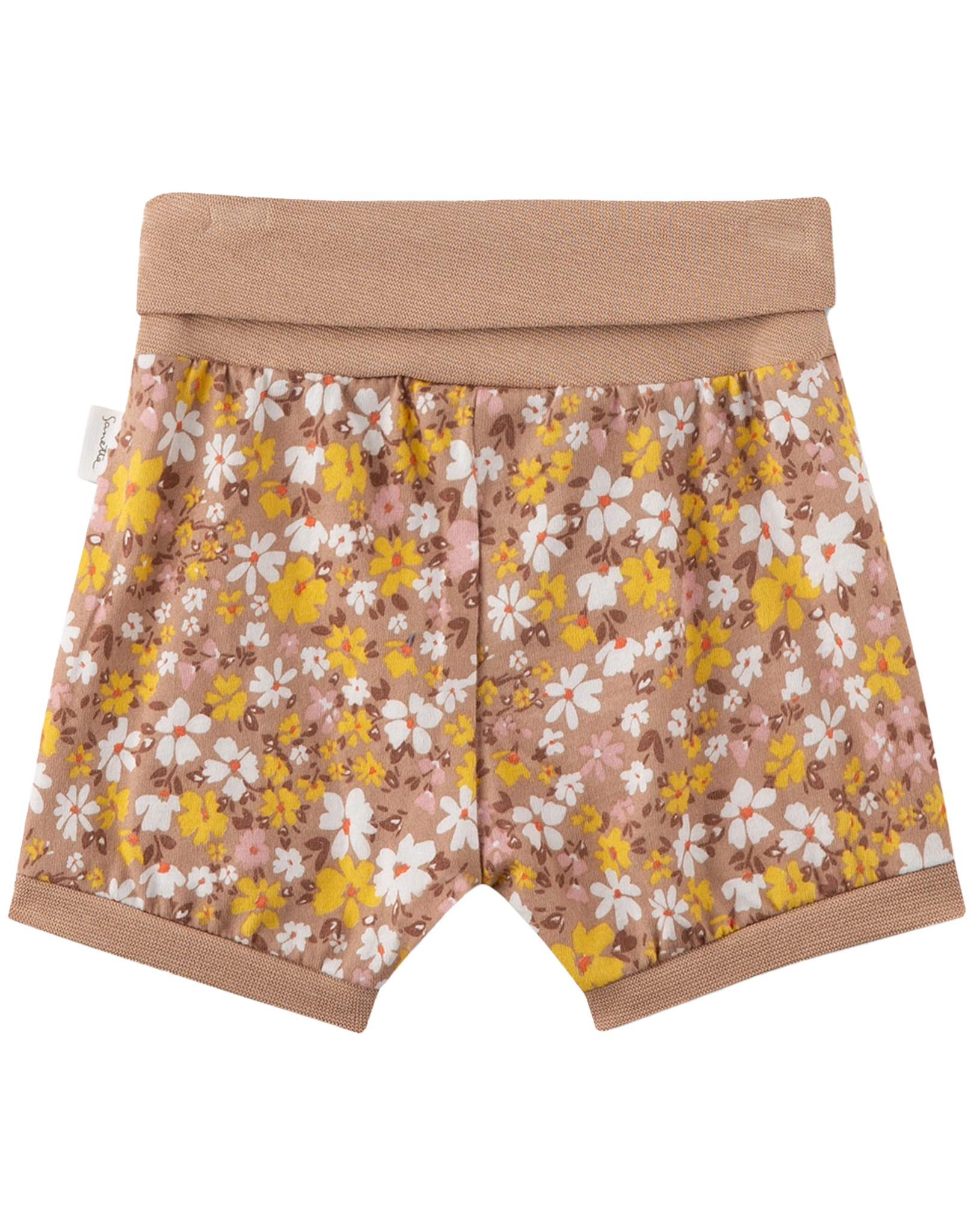 Schlupfhose COTTON FLOWERS in almond