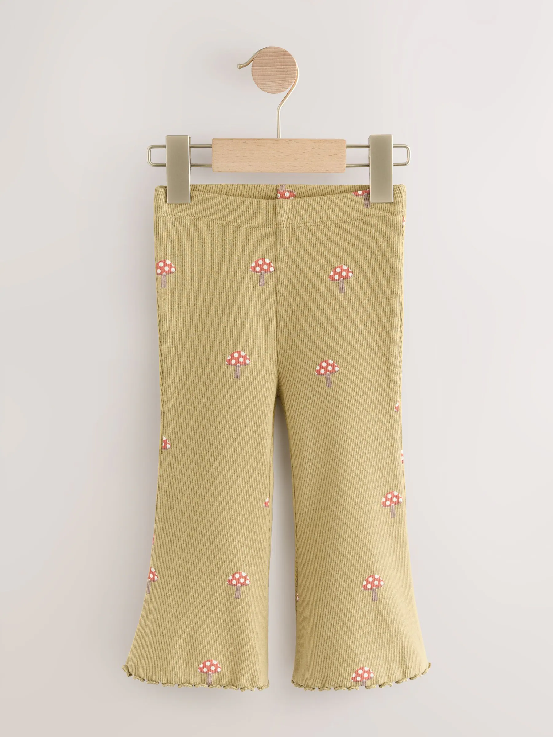 Herfstoranje - Set van 5 flared leggings (3mnd-7jr)
