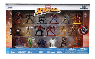 Jada Marvel Spider-Man Multipack Nanofigurer Wave 8