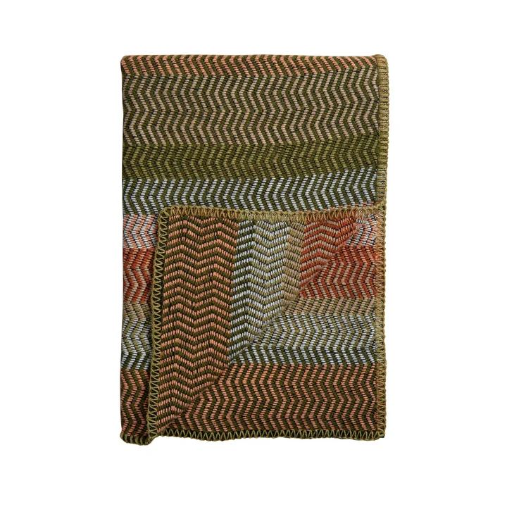 Røros Tweed - Fri Wolldecke 200 x 150 cm, harvest