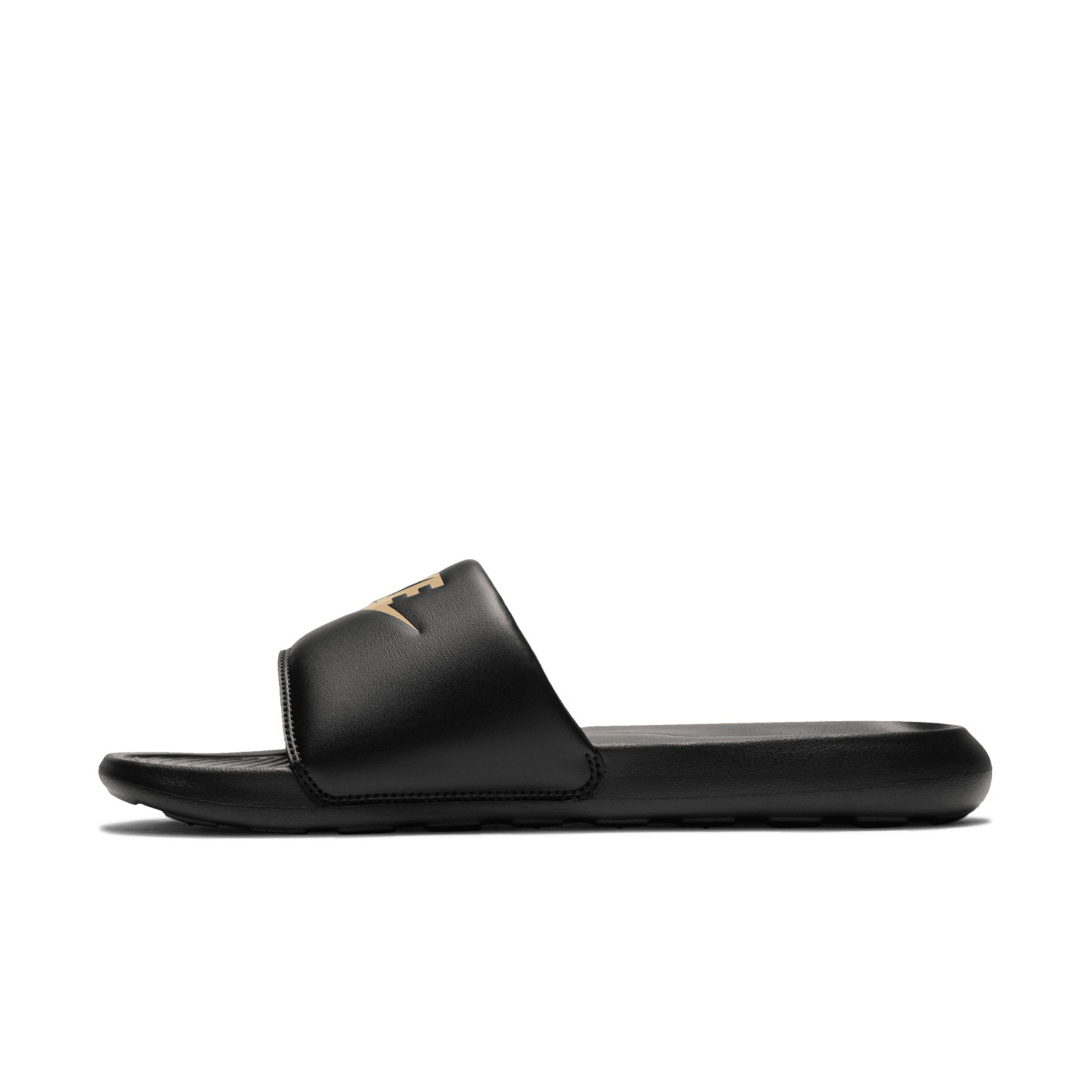 Nike Victori One Slippers Zwart Goud