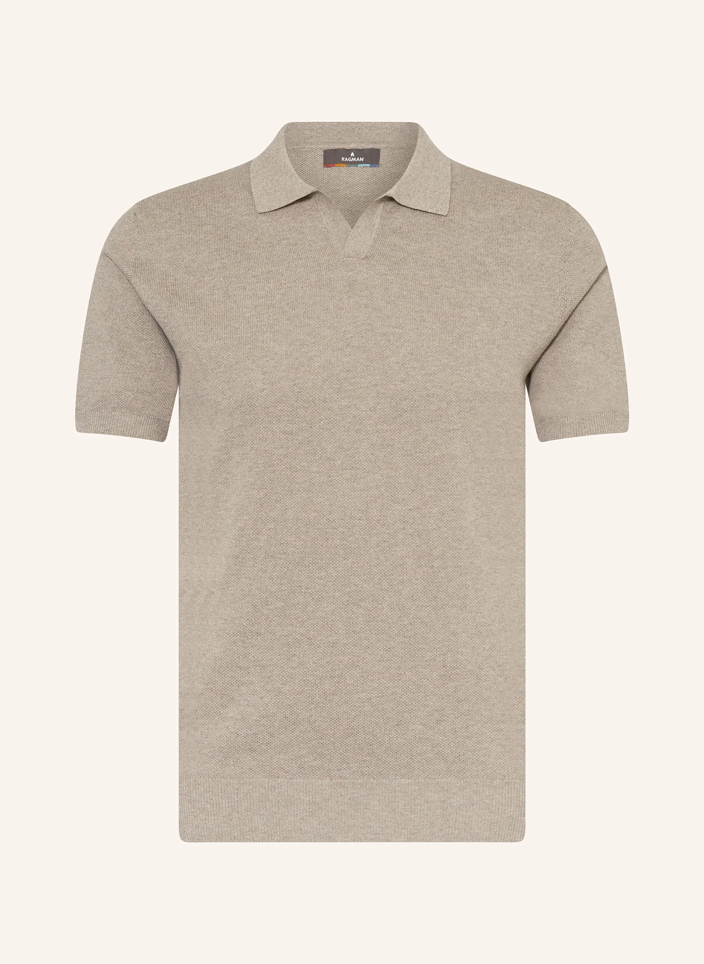 RAGMAN Strick-Poloshirt