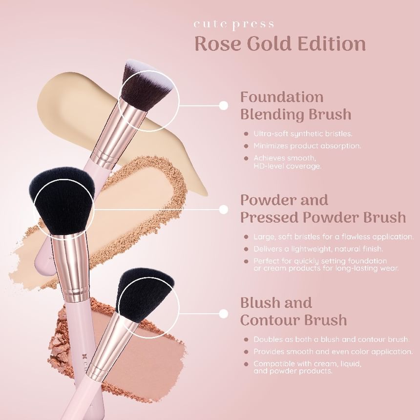 Cute Press - Rose Gold Edition Potloodpenseel