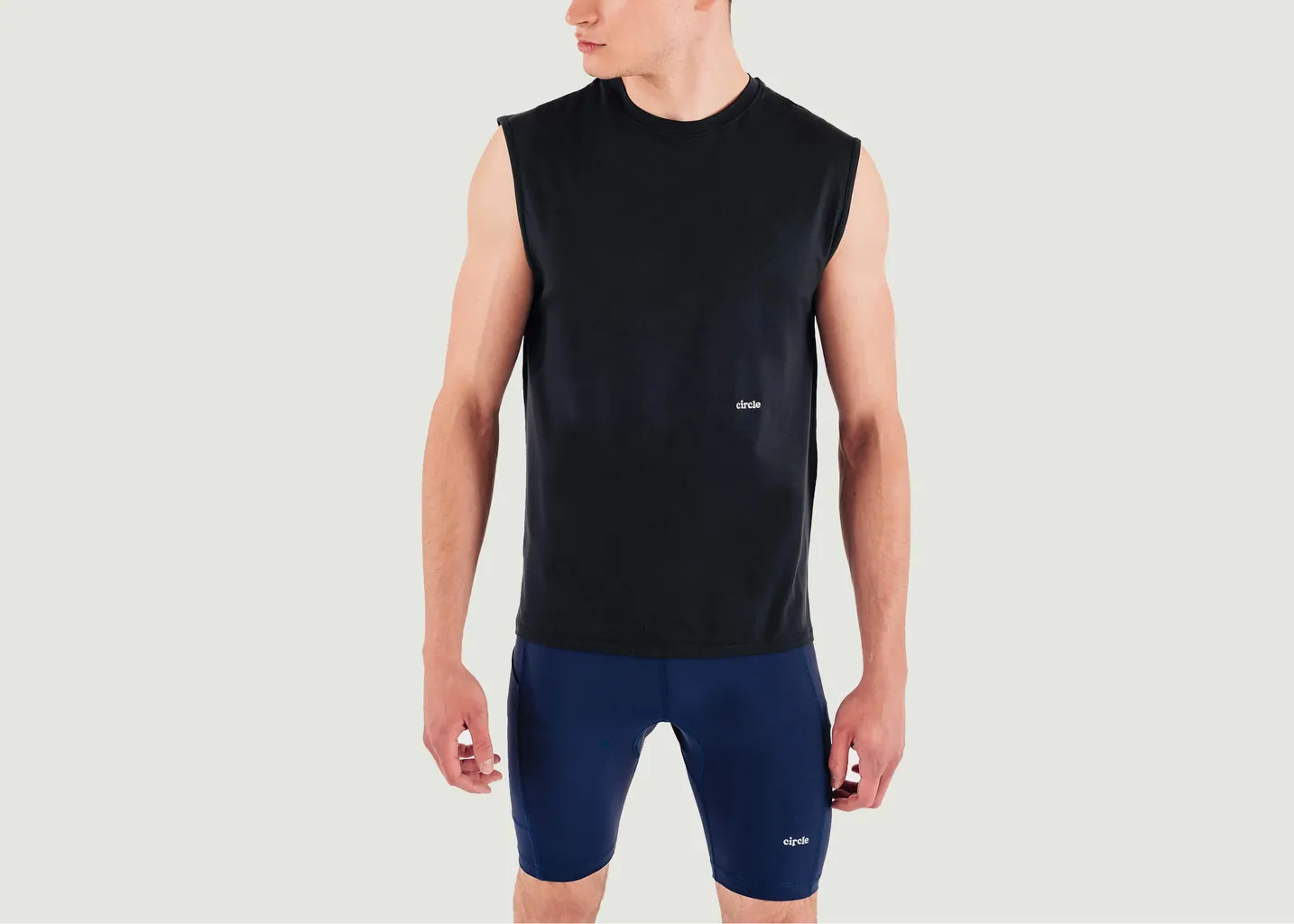 Teeshirt muscle tee sans manches Circle Sportswear