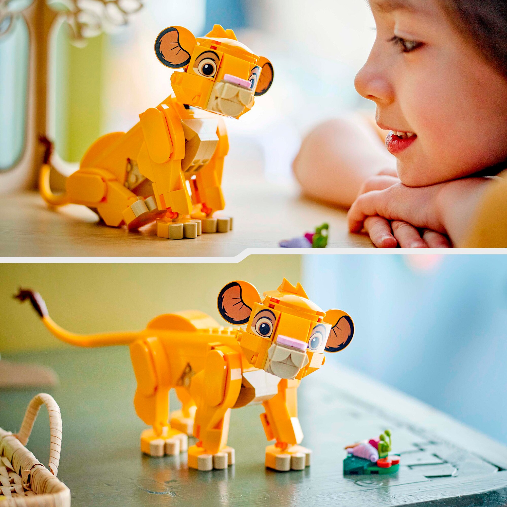 LEGO Konstruktionsspielzeug Disney Classic Simba, das Löwenjunge des Königs