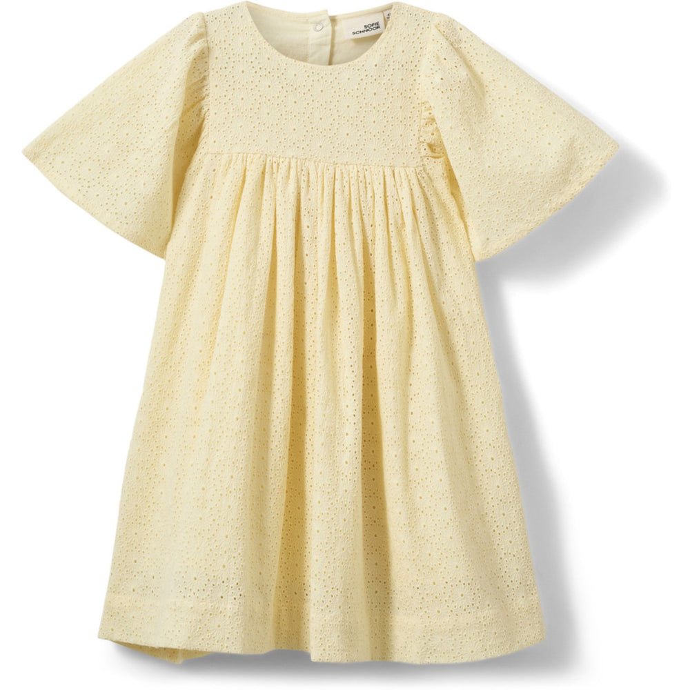 Køb Sofie Schnoor Butter Yellow Lissiekb Kjole