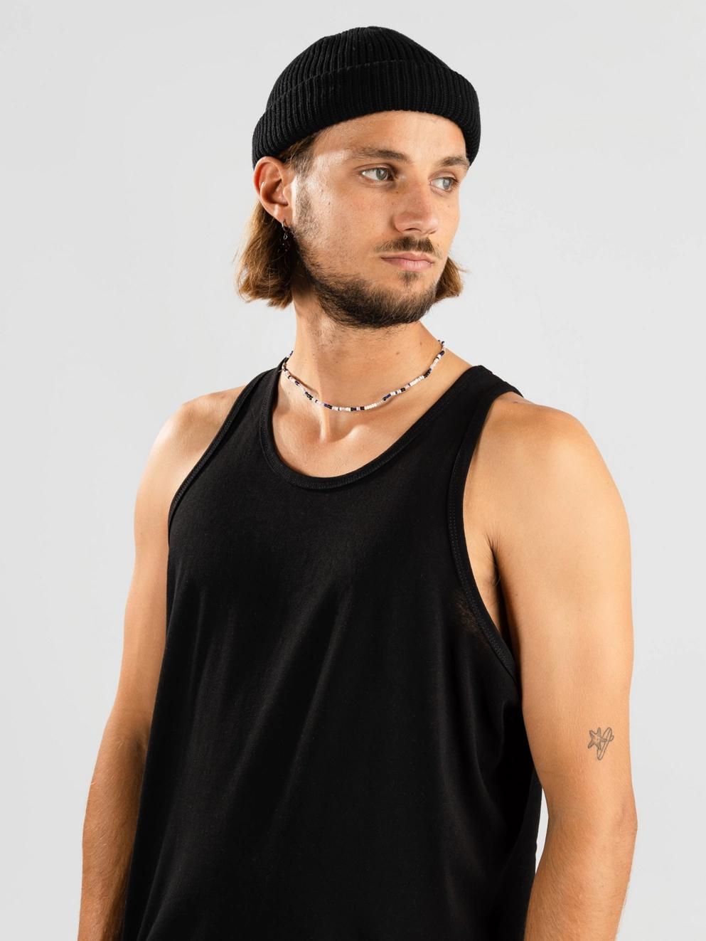 Shaka Wear 6.0 Oz Tank Top black