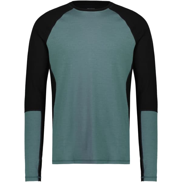 T-shirt thermique MONS ROYALE M OLYMPUS LS VLU BURNT SAGE/BLACK