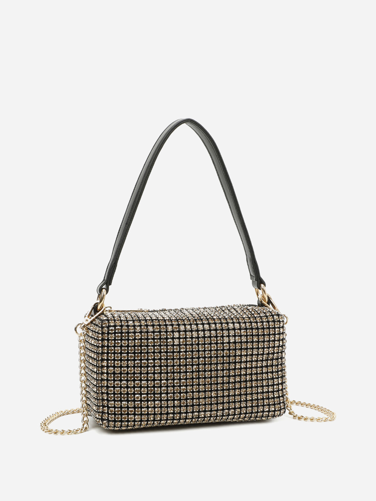 Sac à main à strass- Doré