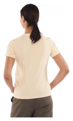 T-Shirt Artilect Script Beige Femme