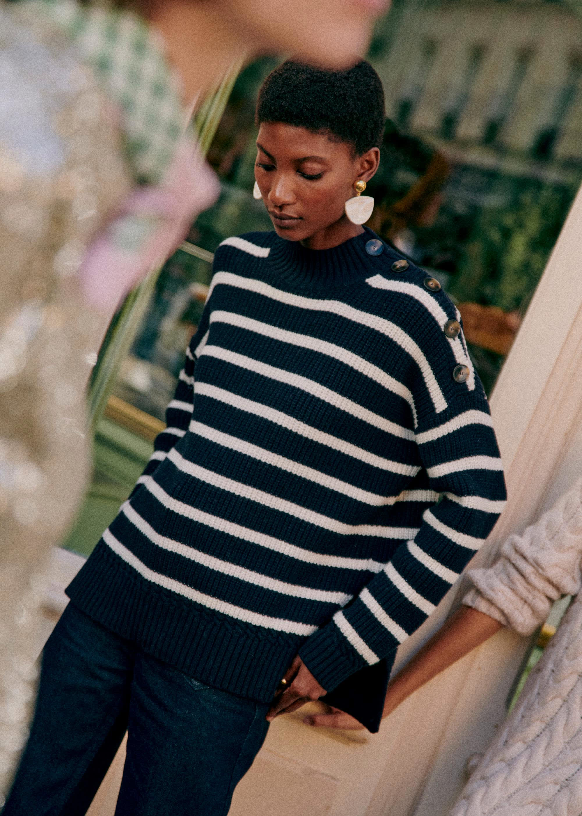 Pull Adrian - Marine / Ecru - E-SHOP/MAILLE 5905461