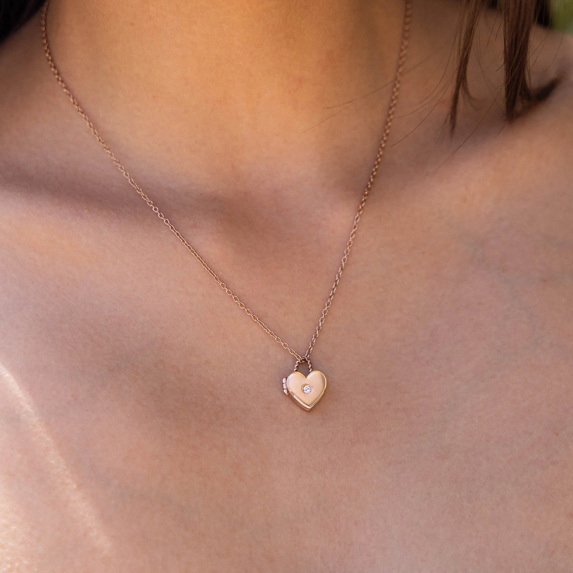 Heartbeat Medaillon Kette - PURELEI