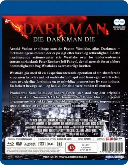 Darkman 3 - Die Darkman Die - Blu-Ray