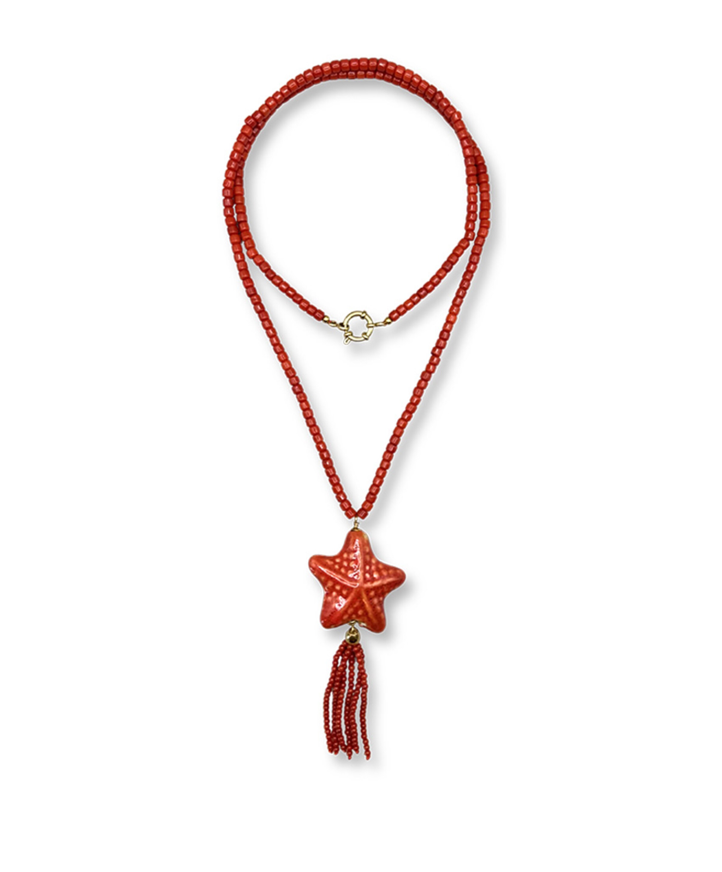 Bonnie Studios Dames ketting rood