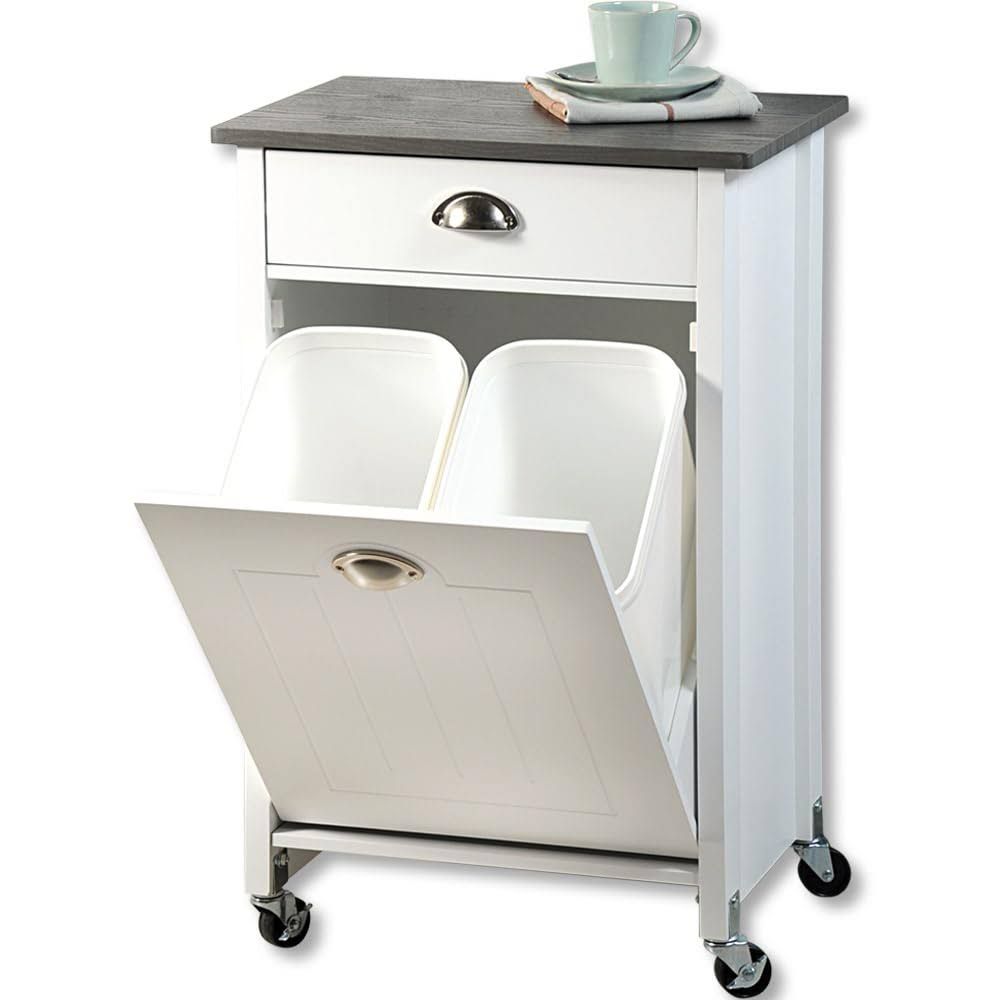 KESPER Küchenwagen mit Mülleimer