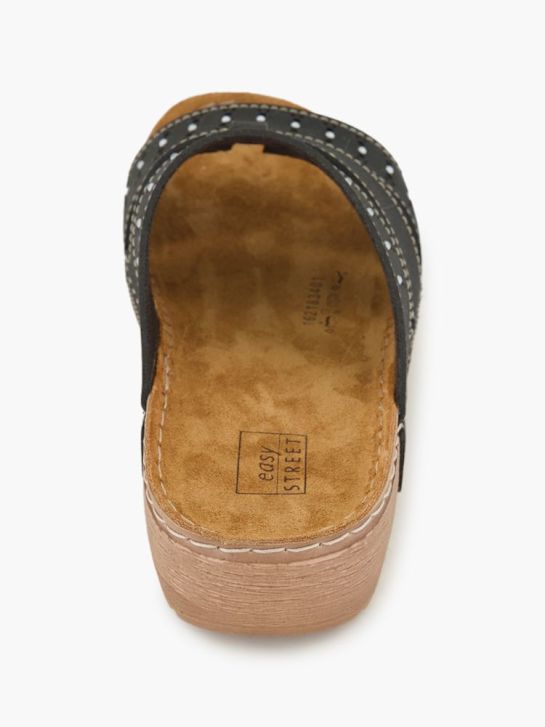 Easy Street Tieffussbett-Pantolette Schwarz