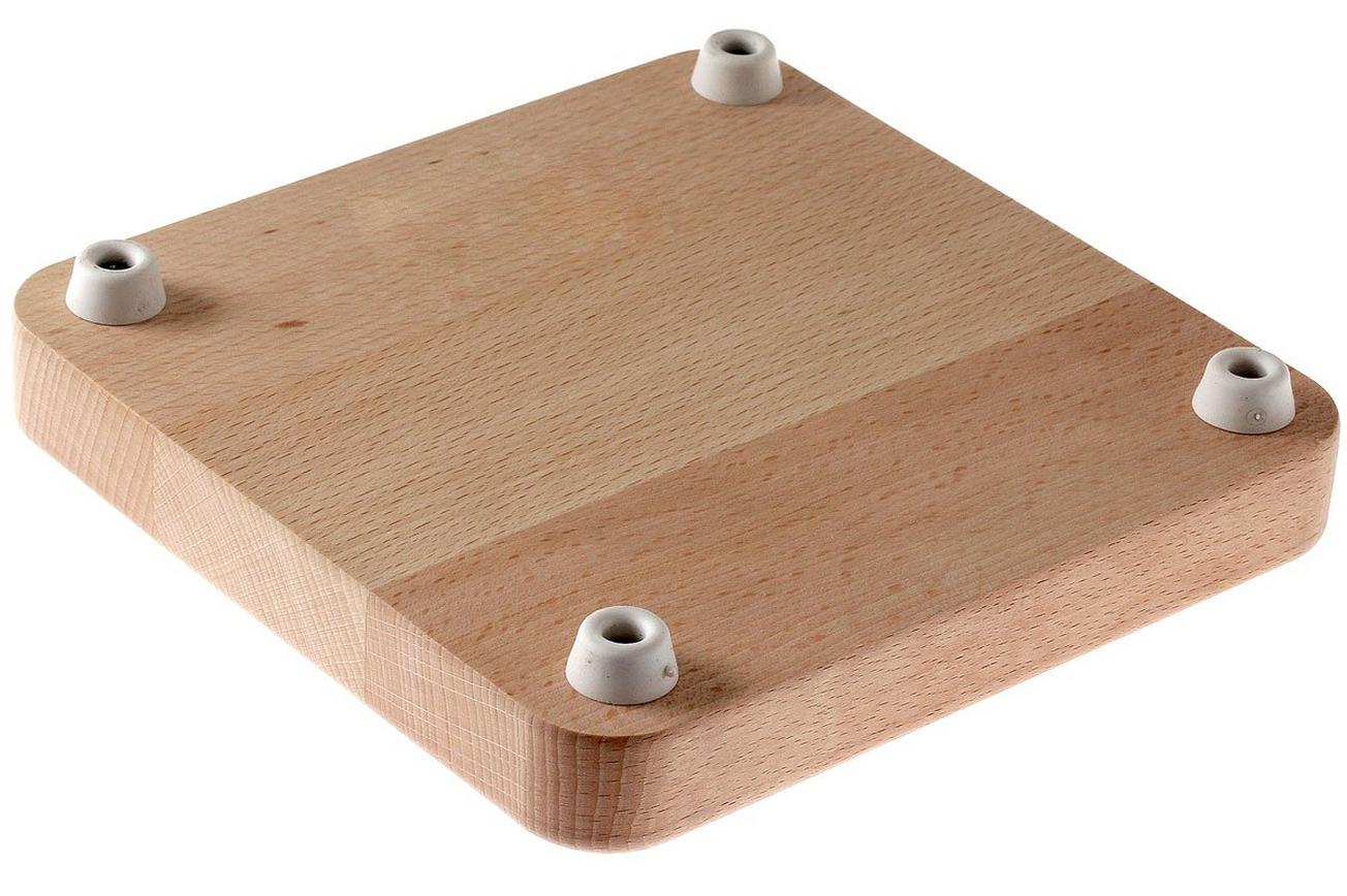 Triangle wiegebord beukenhout, 20x20x3cm, 50.805.20.00