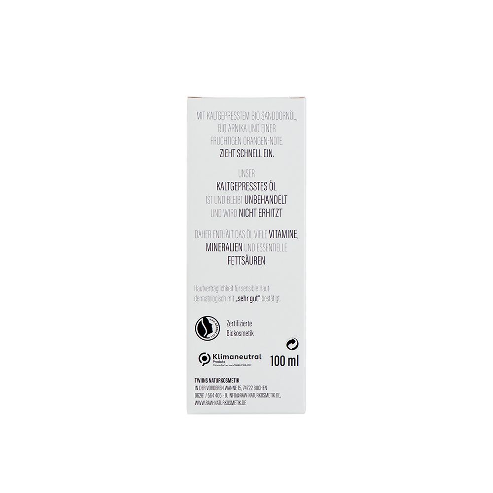 raw Naturkosmetik Körperöl BIO Regenerierend