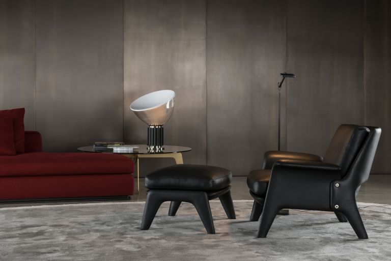 Flos Taccia tafellamp LED PMMA zwart