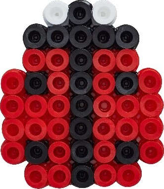 Hama Maxi Perler - Perlesæt - 400 Perler + 2 Plader - Grøn - 8792