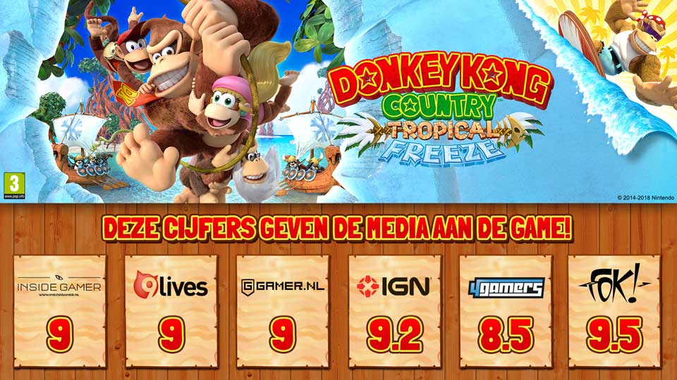 Donkey Kong Country: Tropical Freeze Nintendo Switch
