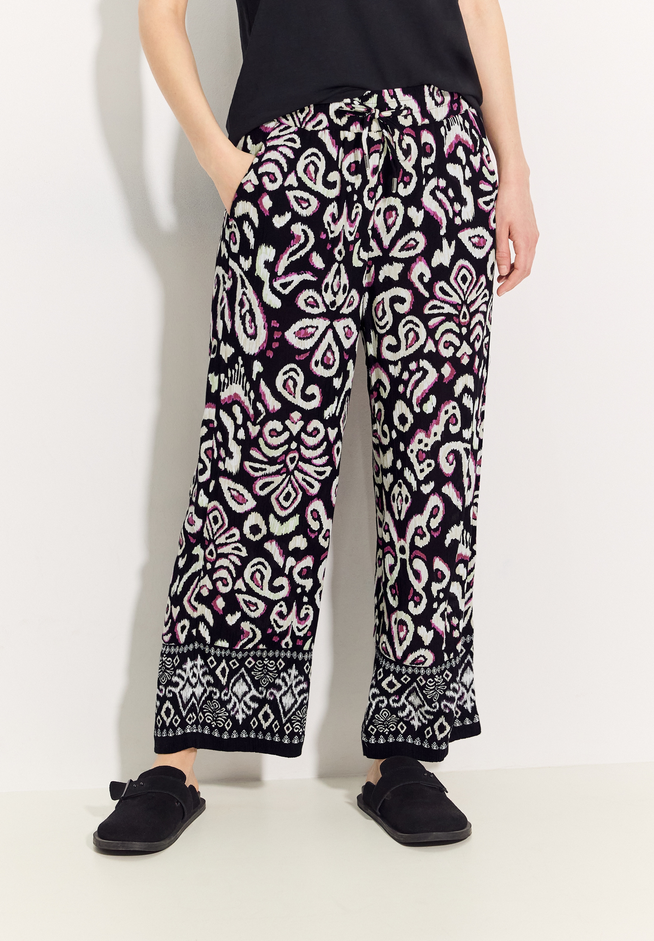 Cecil Culotte »Style Neele«  Sommerhose mit Ornament Muster