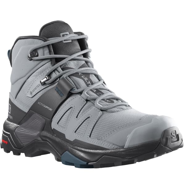 Chaussure de randonnée mid SALOMON X ULTRA 4 MID GORE-TEX W QUARRY BLACK LEGION BLUE
