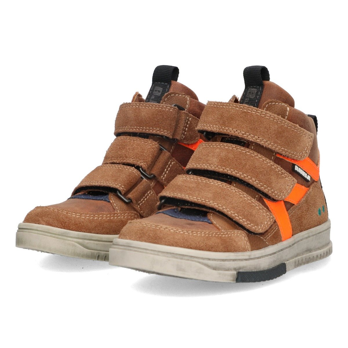 Milan Mieters - Hoge Sneakers Bunnies Bruin