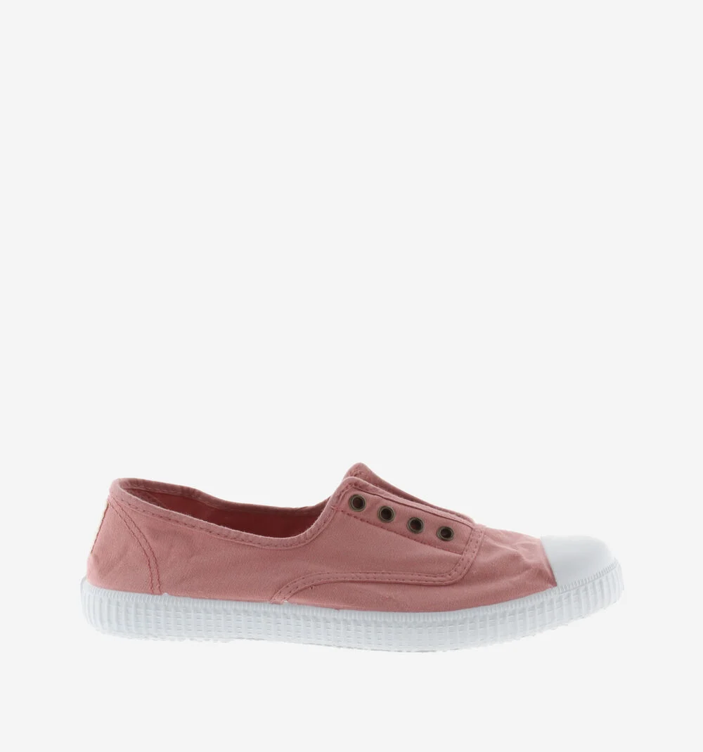 1915 INGLESA TENNIS TOILE DREC® ÉLASTIQUE Baskets en toile avec élastique pour femme NUDE