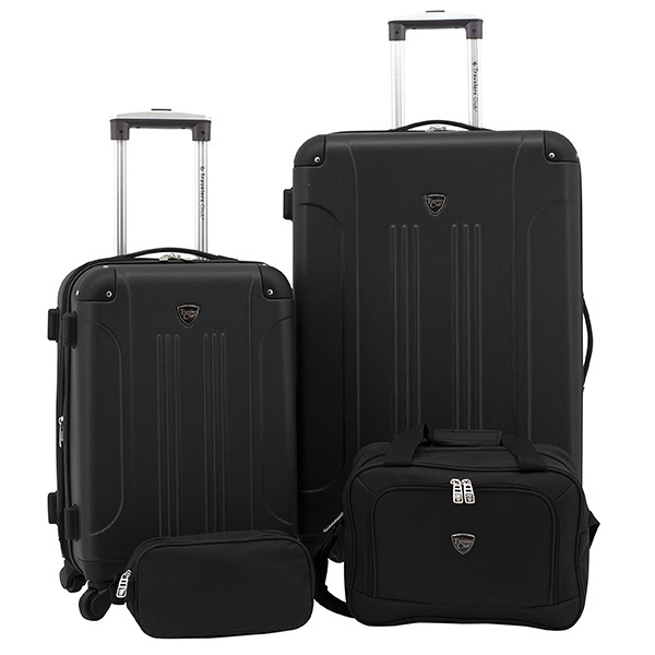 Melhor Companheiro de Viagem - Conjunto de 4 Malas com Rodinhas