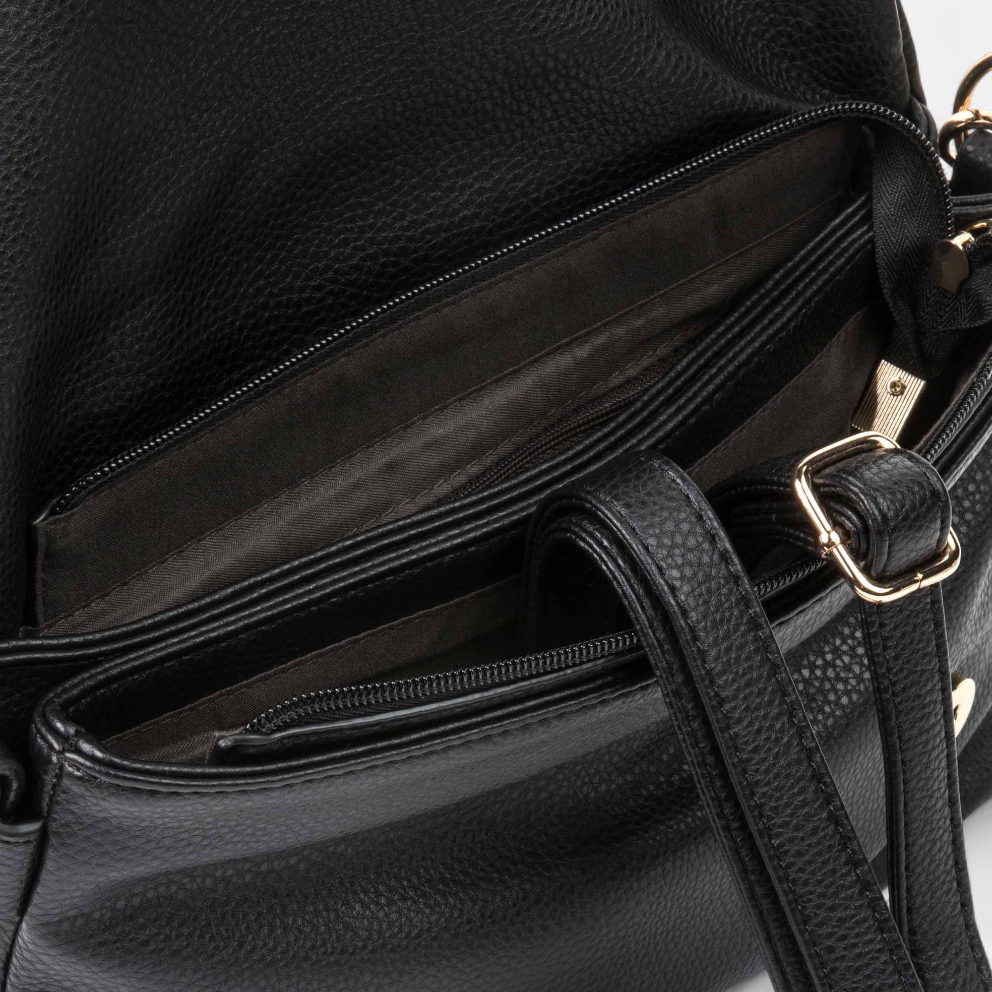 Sac bandoulière noir