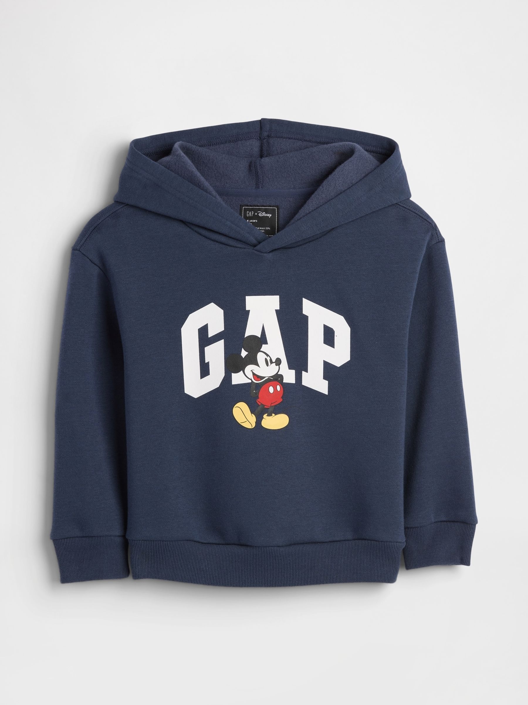 Gap Disney Mickey Mouse Relaxed Logo Hoodie (6mths-5yrs)