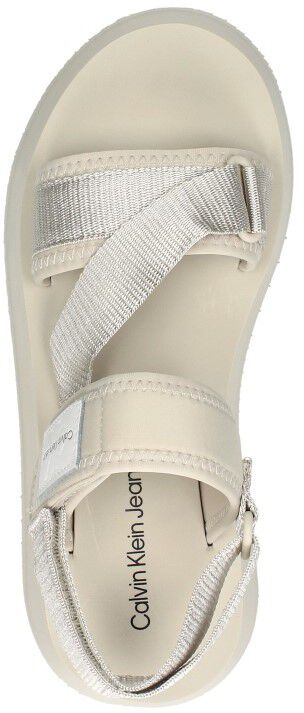 Calvin Klein Prefresato Sandal Badge beige