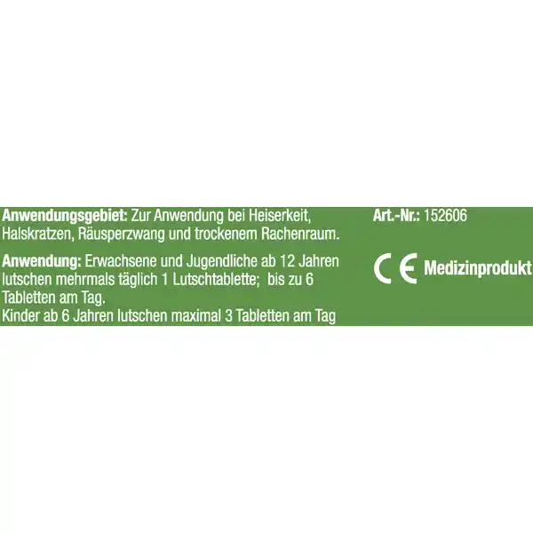 anginetten Stimme Halstabletten