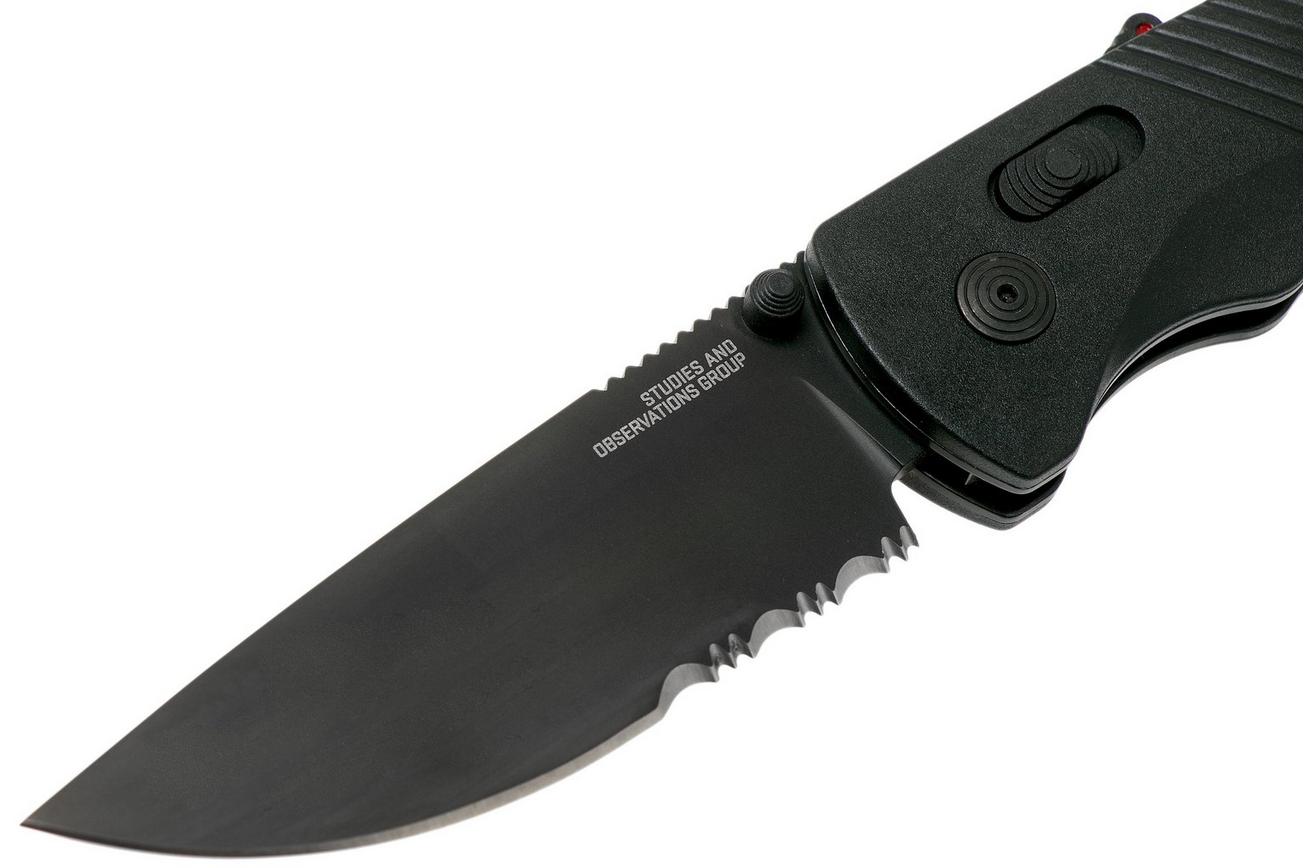 SOG Flash AT Blackout Serrated 11-18-02-57 zakmes