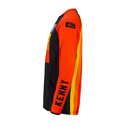 Maillot cross Kenny TITANIUM BLACK ORANGE 2022 - Noir / Orange