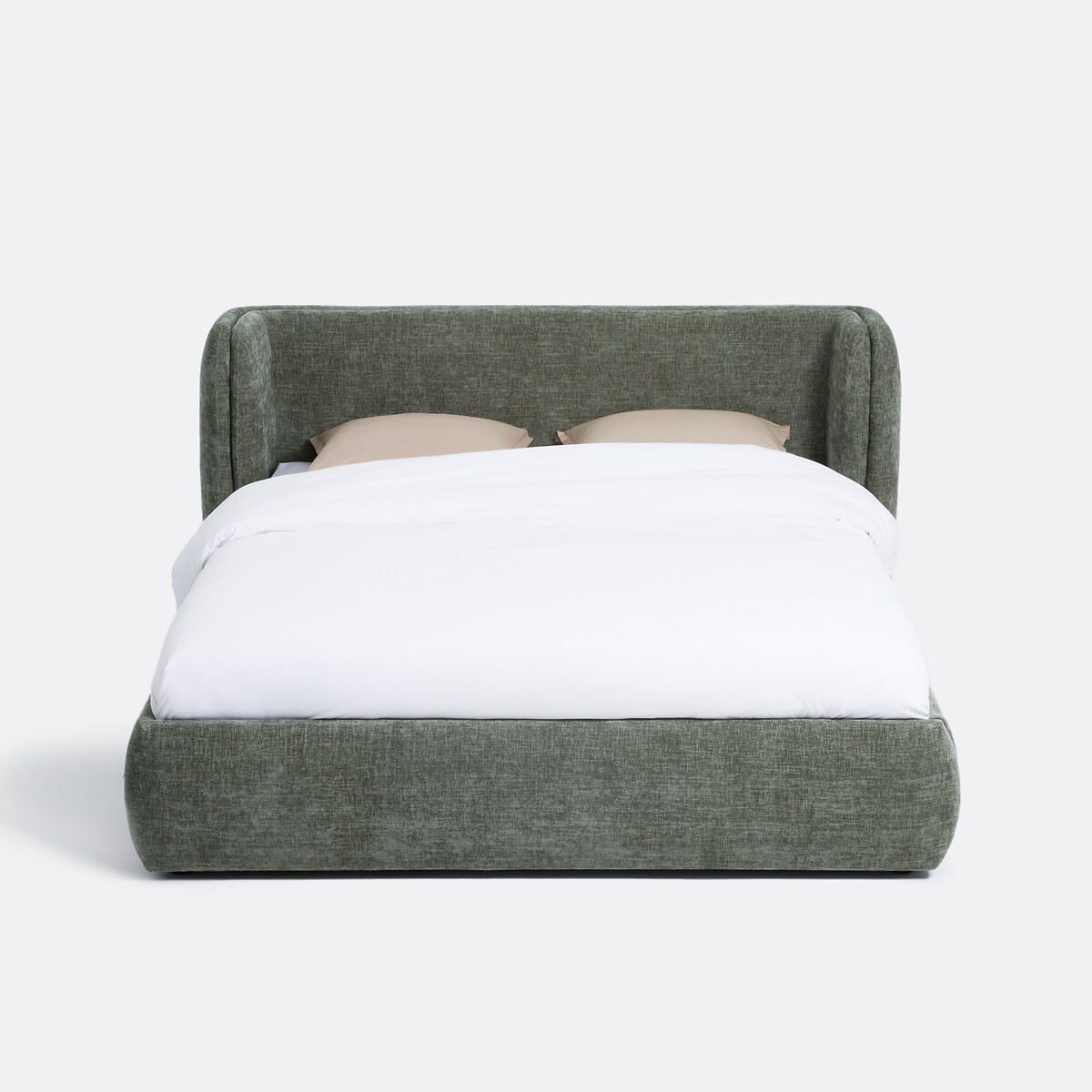 LA REDOUTE INTERIEURS<br>Cama estofada com base, Meridiano