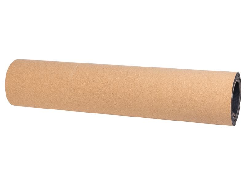 KOOR Yogamatte Kork, 183 x 61 x 0.4 cm Nachhaltige und langlebige Trainingsmatte